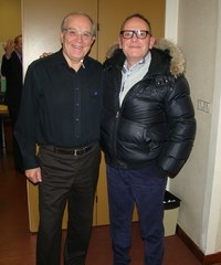 Bernard Villers et Daniel Passelaigues lors de l'AG